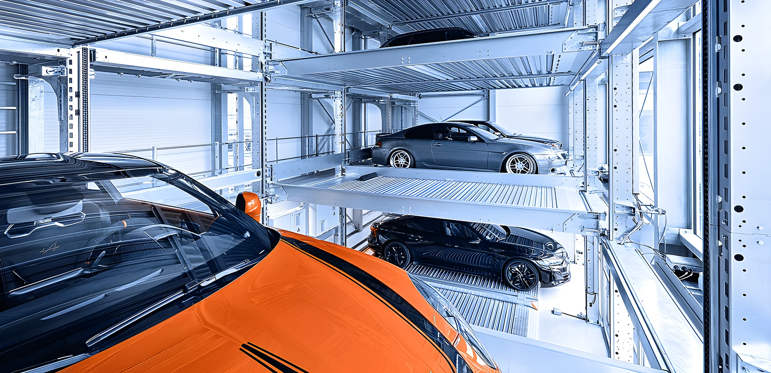 kVario 8000 — poluautomatski parking sistem KLAUS Multiparking