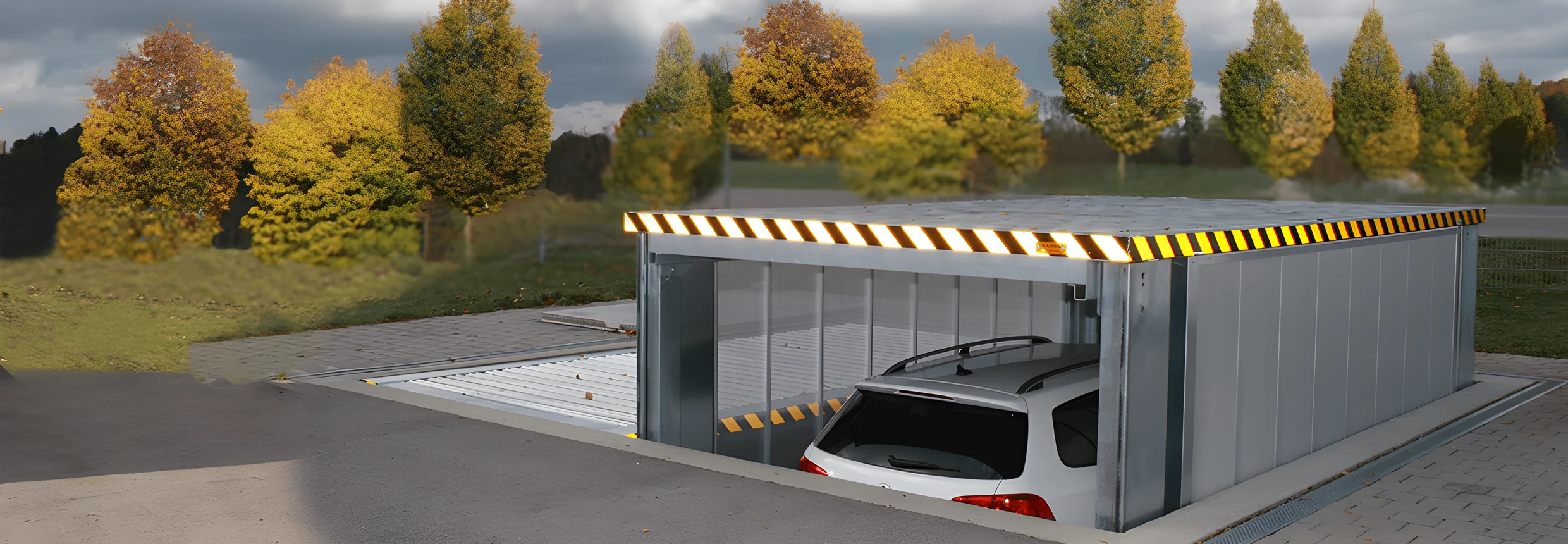 MultiBase U10 — hidraulični parking sistem KLAUS Multiparking
