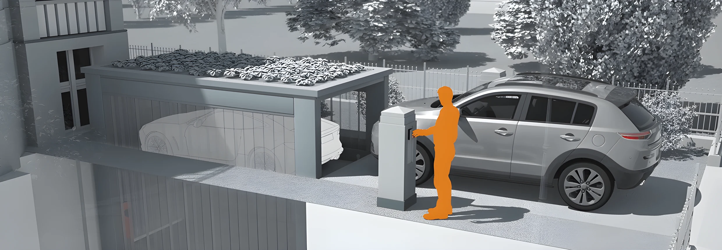 MultiBase U20 — hidraulični parking sistem KLAUS Multiparking